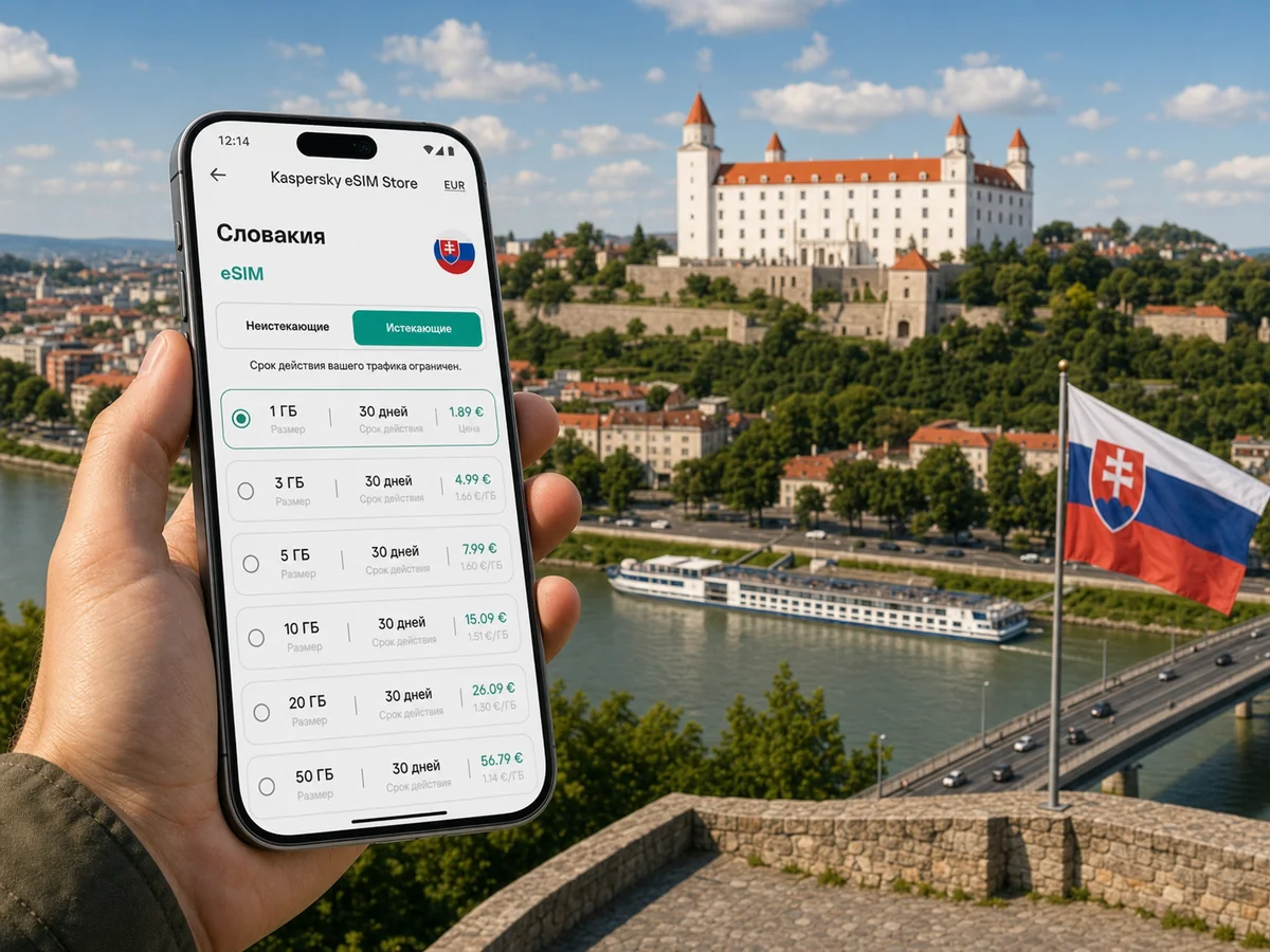 eSIM для Словакии: интернет и мобильная связь