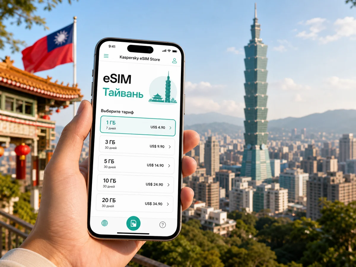 eSIM Тайвань: мобильная связь и интернет